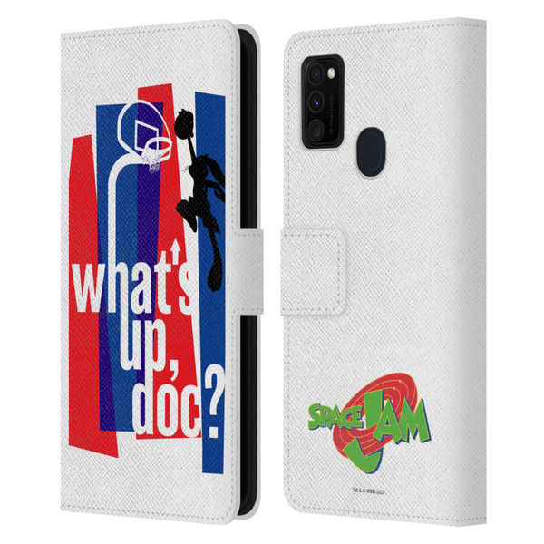 Space Jam (1996) Graphics What's Up Doc? Leather Book Wallet Case Cover For Samsung Galaxy M30s (2019)/M21 (2020)