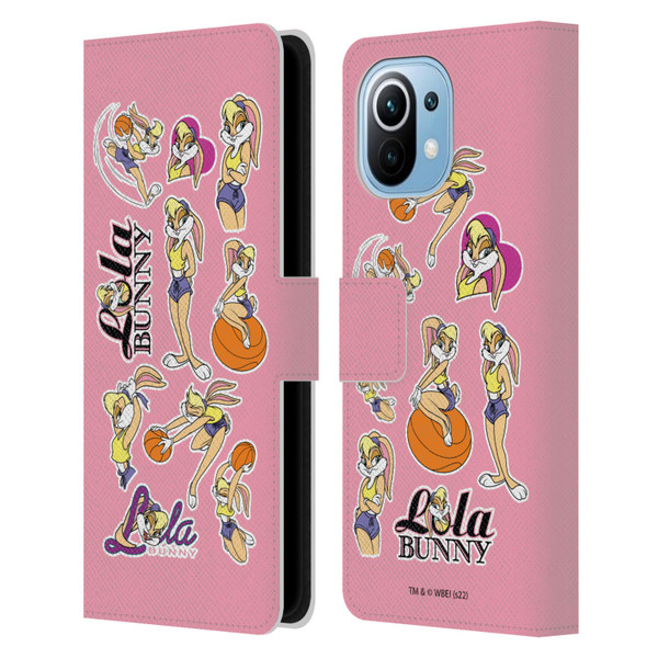 Space Jam (1996) Graphics Lola Bunny Leather Book Wallet Case Cover For Xiaomi Mi 11