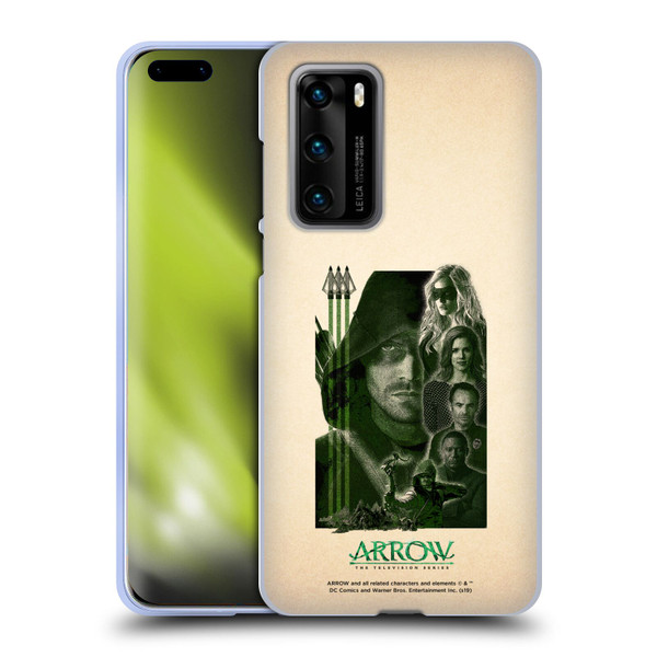 Arrow TV Series Graphics Team Soft Gel Case for Huawei P40 5G