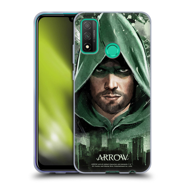 Arrow TV Series Graphics Oversized Soft Gel Case for Huawei P Smart (2020)