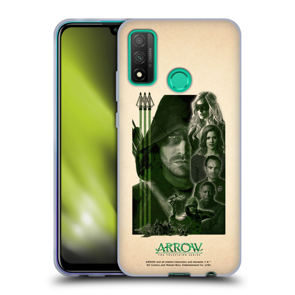 Arrow TV Series Graphics Team Soft Gel Case for Huawei P Smart (2020)