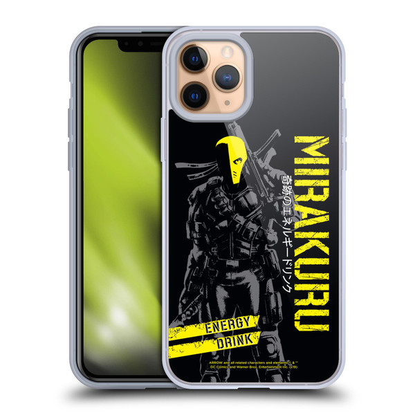 Arrow TV Series Graphics Deathstroke Mirakuru Soft Gel Case for Apple iPhone 11 Pro