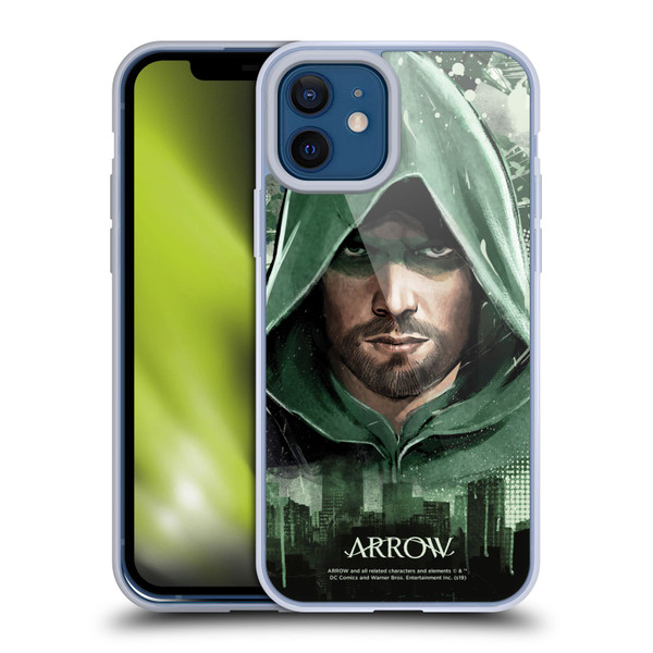 Arrow TV Series Graphics Oversized Soft Gel Case for Apple iPhone 12 / iPhone 12 Pro