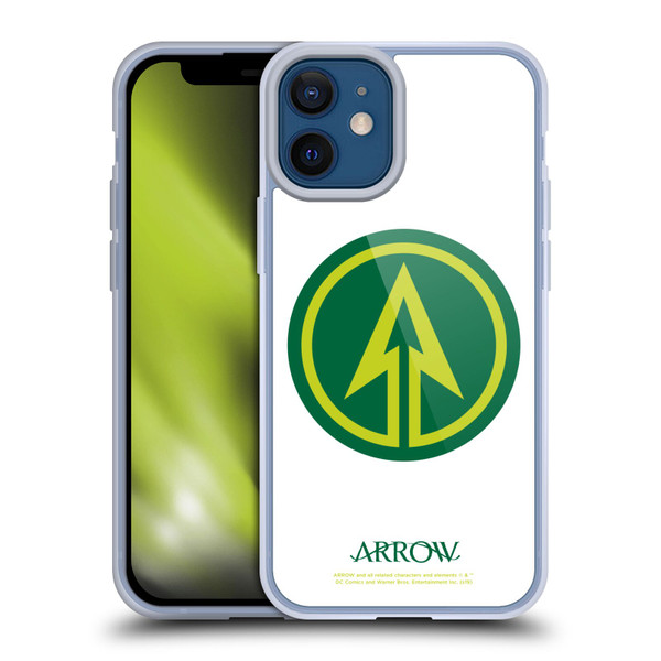 Arrow TV Series Graphics Logo Soft Gel Case for Apple iPhone 12 Mini