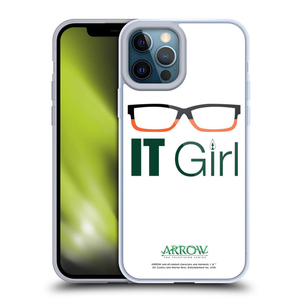 Arrow TV Series Graphics Felicity Smoak IT Girl Soft Gel Case for Apple iPhone 12 Pro Max