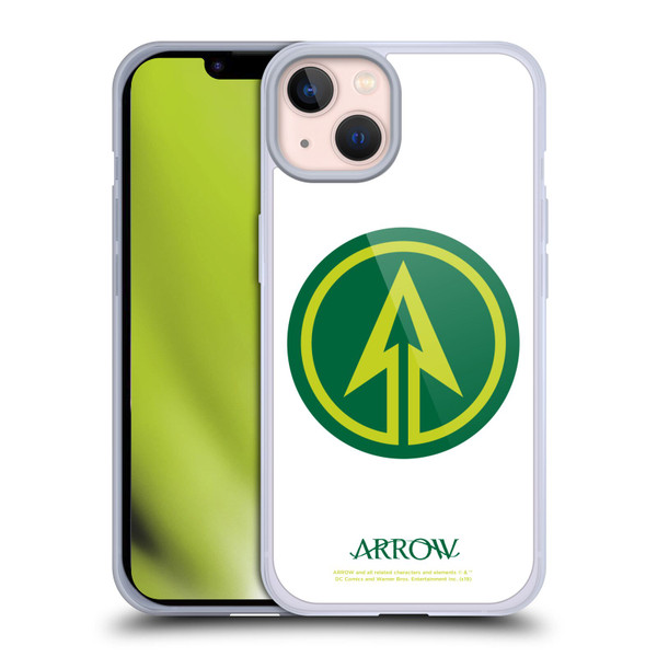 Arrow TV Series Graphics Logo Soft Gel Case for Apple iPhone 13