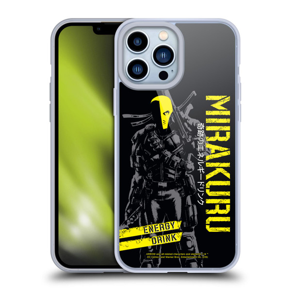Arrow TV Series Graphics Deathstroke Mirakuru Soft Gel Case for Apple iPhone 13 Pro Max