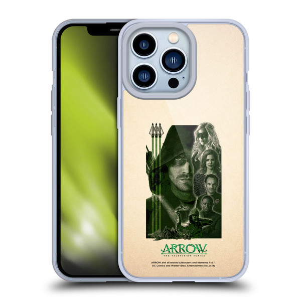 Arrow TV Series Graphics Team Soft Gel Case for Apple iPhone 13 Pro