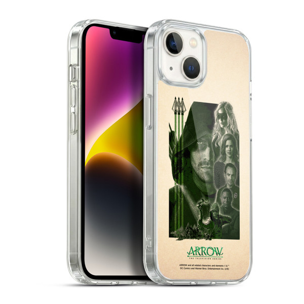 Arrow TV Series Graphics Team Soft Gel Case for Apple iPhone 14 Plus & MagSafe
