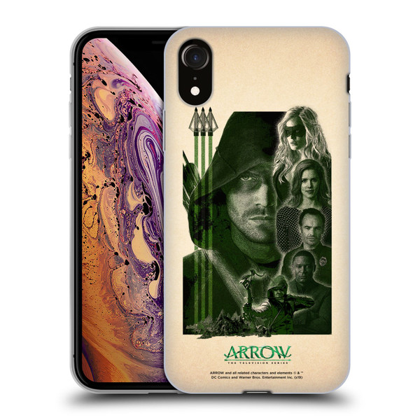 Arrow TV Series Graphics Team Soft Gel Case for Apple iPhone XR