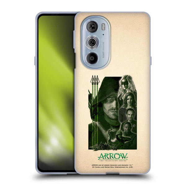 Arrow TV Series Graphics Team Soft Gel Case for Motorola Edge X30
