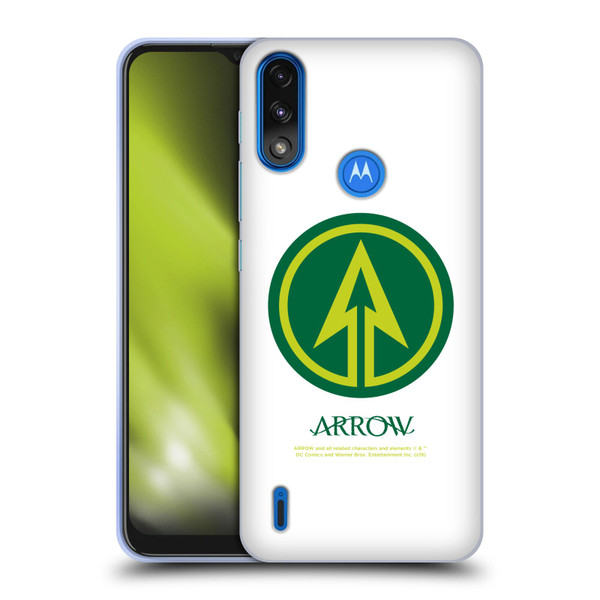 Arrow TV Series Graphics Logo Soft Gel Case for Motorola Moto E7 Power / Moto E7i Power