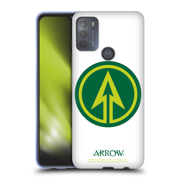 Arrow TV Series Graphics Logo Soft Gel Case for Motorola Moto G50