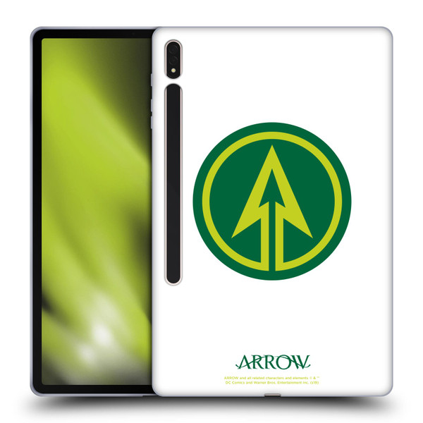 Arrow TV Series Graphics Logo Soft Gel Case for Samsung Galaxy Tab S8 Plus