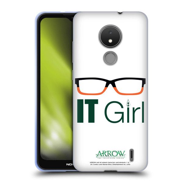 Arrow TV Series Graphics Felicity Smoak IT Girl Soft Gel Case for Nokia C21