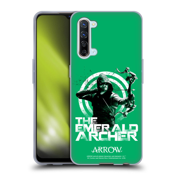 Arrow TV Series Graphics The Emerald Archer Soft Gel Case for OPPO Find X2 Lite 5G