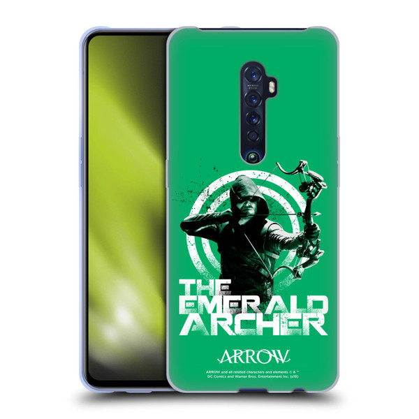 Arrow TV Series Graphics The Emerald Archer Soft Gel Case for OPPO Reno 2