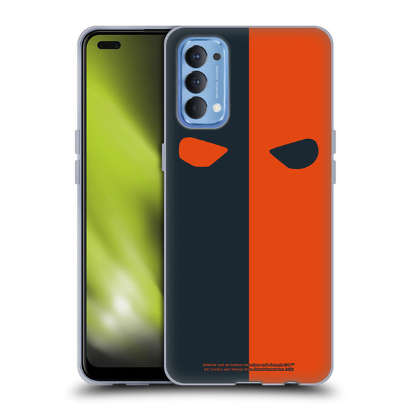 Arrow TV Series Graphics Deathstroke Soft Gel Case for OPPO Reno 4 5G