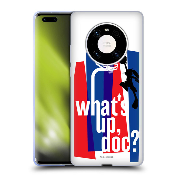Space Jam (1996) Graphics What's Up Doc? Soft Gel Case for Huawei Mate 40 Pro 5G