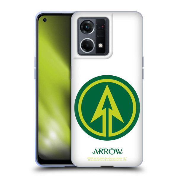 Arrow TV Series Graphics Logo Soft Gel Case for OPPO Reno8 4G