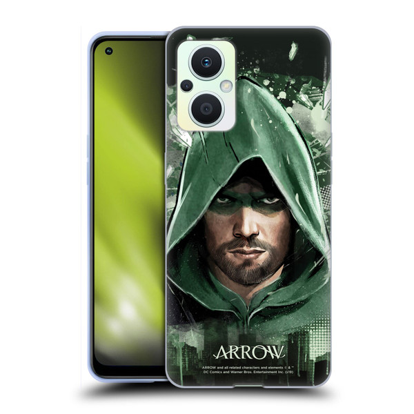 Arrow TV Series Graphics Oversized Soft Gel Case for OPPO Reno8 Lite