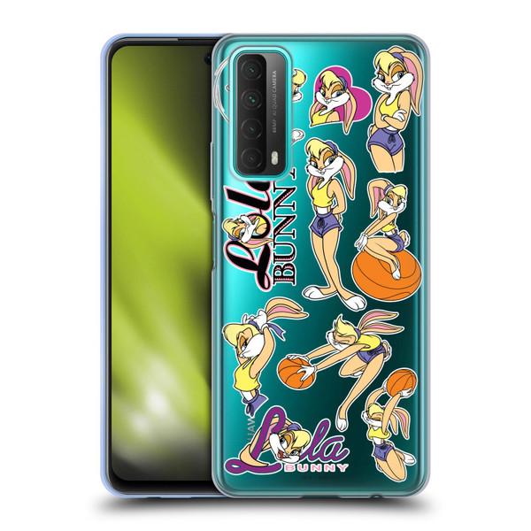 Space Jam (1996) Graphics Lola Bunny Soft Gel Case for Huawei P Smart (2021)