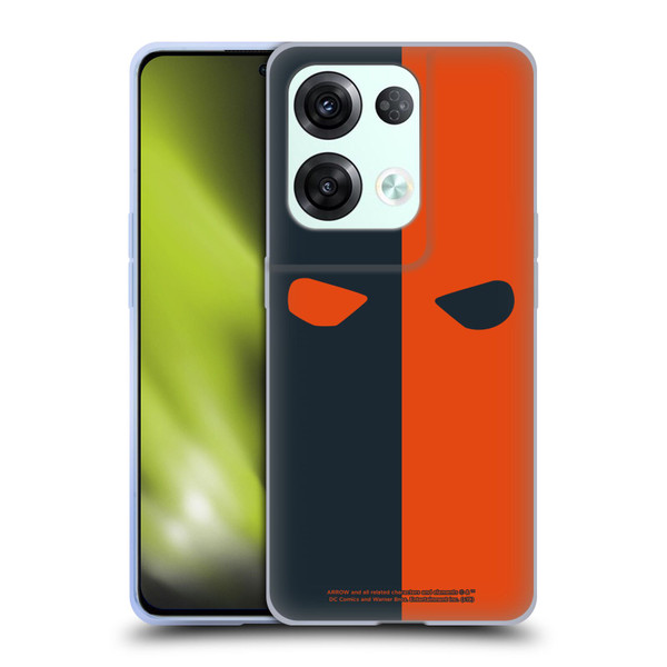 Arrow TV Series Graphics Deathstroke Soft Gel Case for OPPO Reno8 Pro
