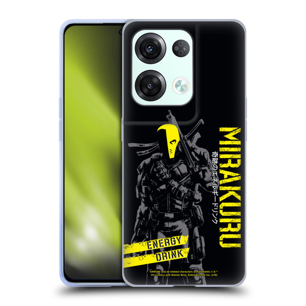 Arrow TV Series Graphics Deathstroke Mirakuru Soft Gel Case for OPPO Reno8 Pro