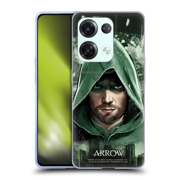 Arrow TV Series Graphics Oversized Soft Gel Case for OPPO Reno8 Pro