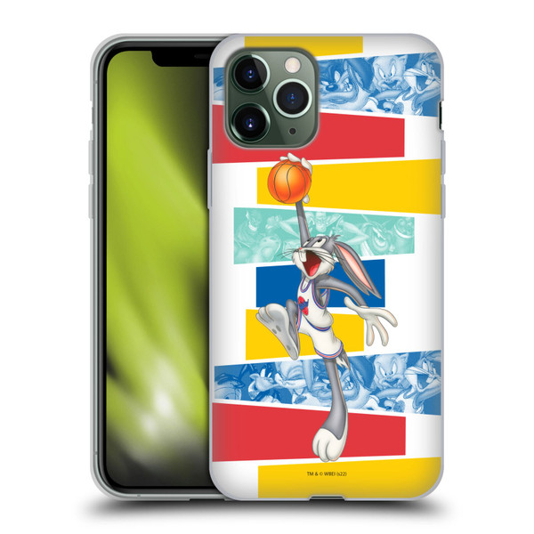 Space Jam (1996) Graphics Bugs Bunny Soft Gel Case for Apple iPhone 11 Pro
