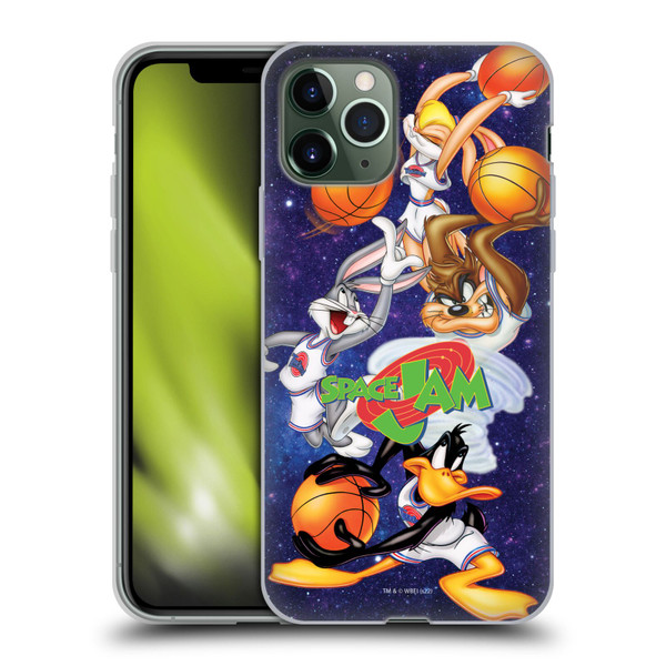 Space Jam (1996) Graphics Poster Soft Gel Case for Apple iPhone 11 Pro