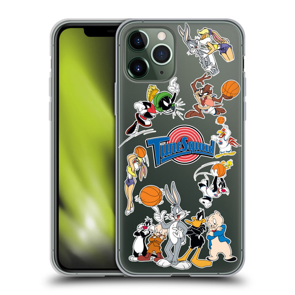 Space Jam (1996) Graphics Tune Squad Soft Gel Case for Apple iPhone 11 Pro