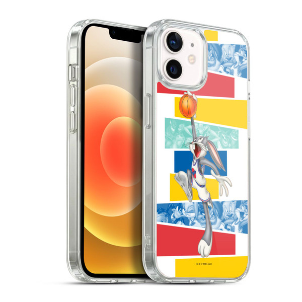 Space Jam (1996) Graphics Bugs Bunny Soft Gel Case for Apple iPhone 12 / iPhone 12 Pro & MagSafe