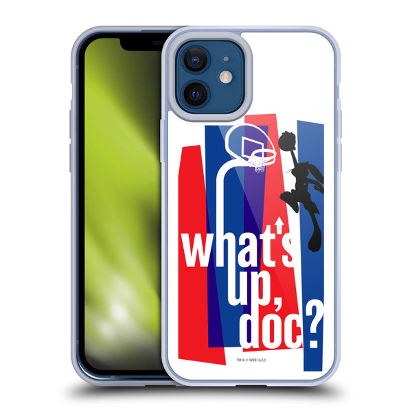 Space Jam (1996) Graphics What's Up Doc? Soft Gel Case for Apple iPhone 12 / iPhone 12 Pro