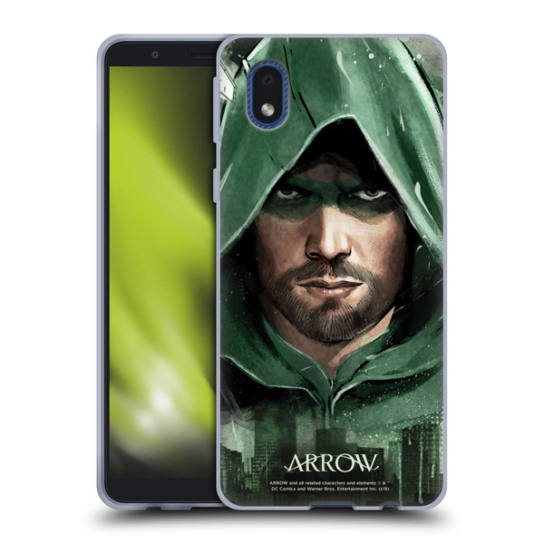 Arrow TV Series Graphics Oversized Soft Gel Case for Samsung Galaxy A01 Core (2020)