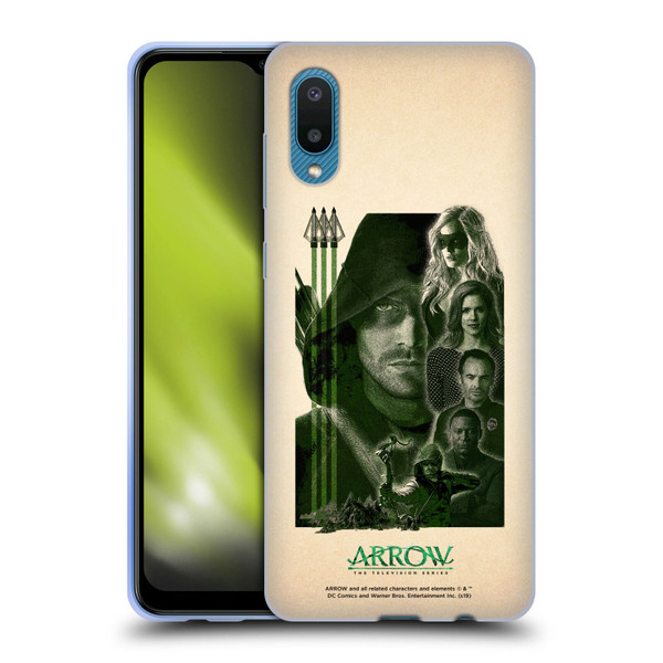 Arrow TV Series Graphics Team Soft Gel Case for Samsung Galaxy A02/M02 (2021)