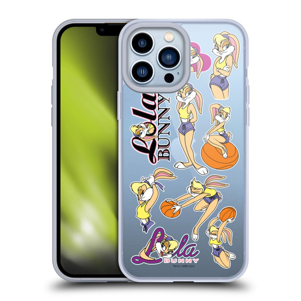Space Jam (1996) Graphics Lola Bunny Soft Gel Case for Apple iPhone 13 Pro Max