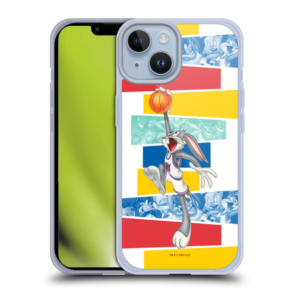 Space Jam (1996) Graphics Bugs Bunny Soft Gel Case for Apple iPhone 14