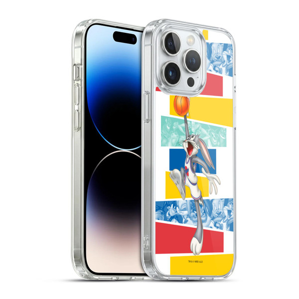 Space Jam (1996) Graphics Bugs Bunny Soft Gel Case for Apple iPhone 14 Pro Max & MagSafe