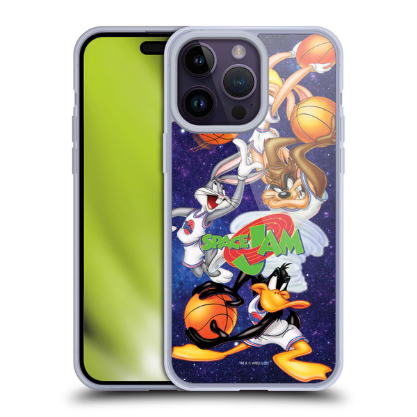 Space Jam (1996) Graphics Poster Soft Gel Case for Apple iPhone 14 Pro Max