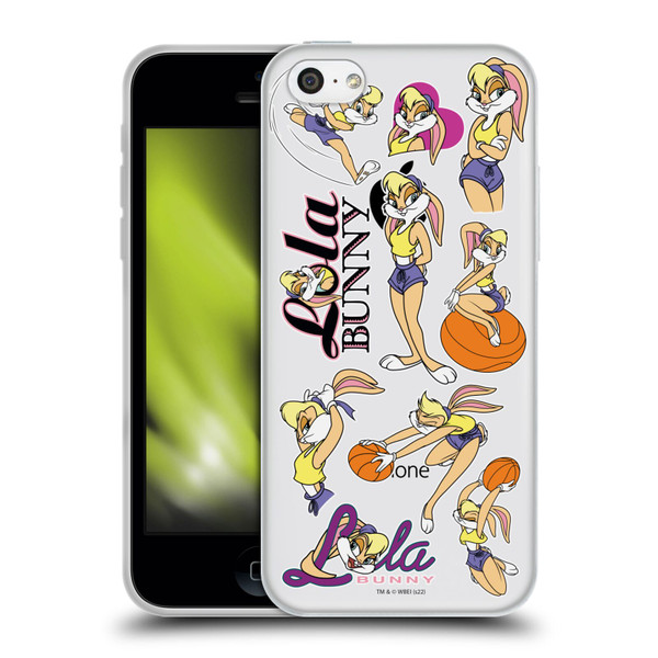 Space Jam (1996) Graphics Lola Bunny Soft Gel Case for Apple iPhone 5c