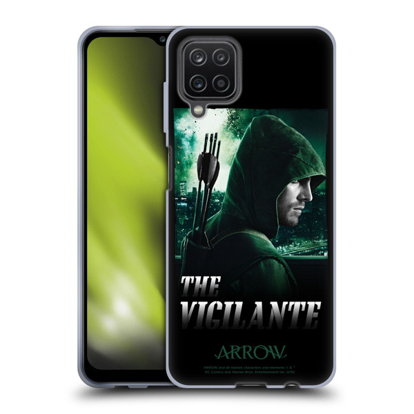 Arrow TV Series Graphics The Vigilante Soft Gel Case for Samsung Galaxy A12 (2020)