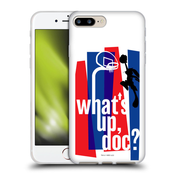 Space Jam (1996) Graphics What's Up Doc? Soft Gel Case for Apple iPhone 7 Plus / iPhone 8 Plus