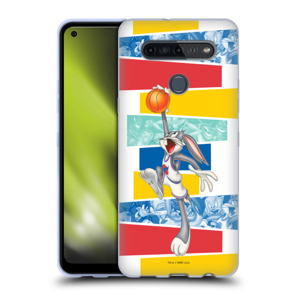 Space Jam (1996) Graphics Bugs Bunny Soft Gel Case for LG K51S