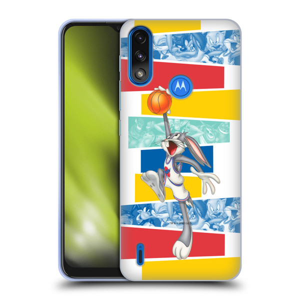 Space Jam (1996) Graphics Bugs Bunny Soft Gel Case for Motorola Moto E7 Power / Moto E7i Power