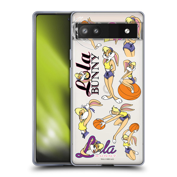 Space Jam (1996) Graphics Lola Bunny Soft Gel Case for Google Pixel 6a