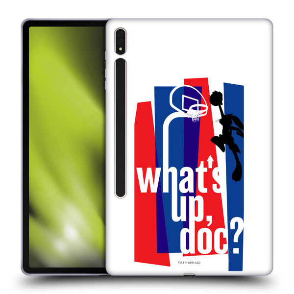 Space Jam (1996) Graphics What's Up Doc? Soft Gel Case for Samsung Galaxy Tab S8 Plus