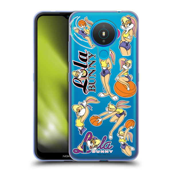 Space Jam (1996) Graphics Lola Bunny Soft Gel Case for Nokia 1.4