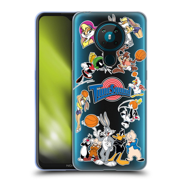 Space Jam (1996) Graphics Tune Squad Soft Gel Case for Nokia 5.3