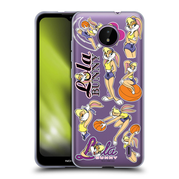 Space Jam (1996) Graphics Lola Bunny Soft Gel Case for Nokia C10 / C20